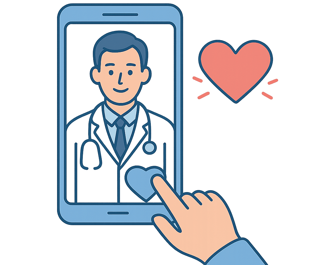 Añade tus doctores a favoritos
